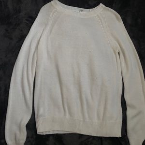 forever 21 soft white sweater